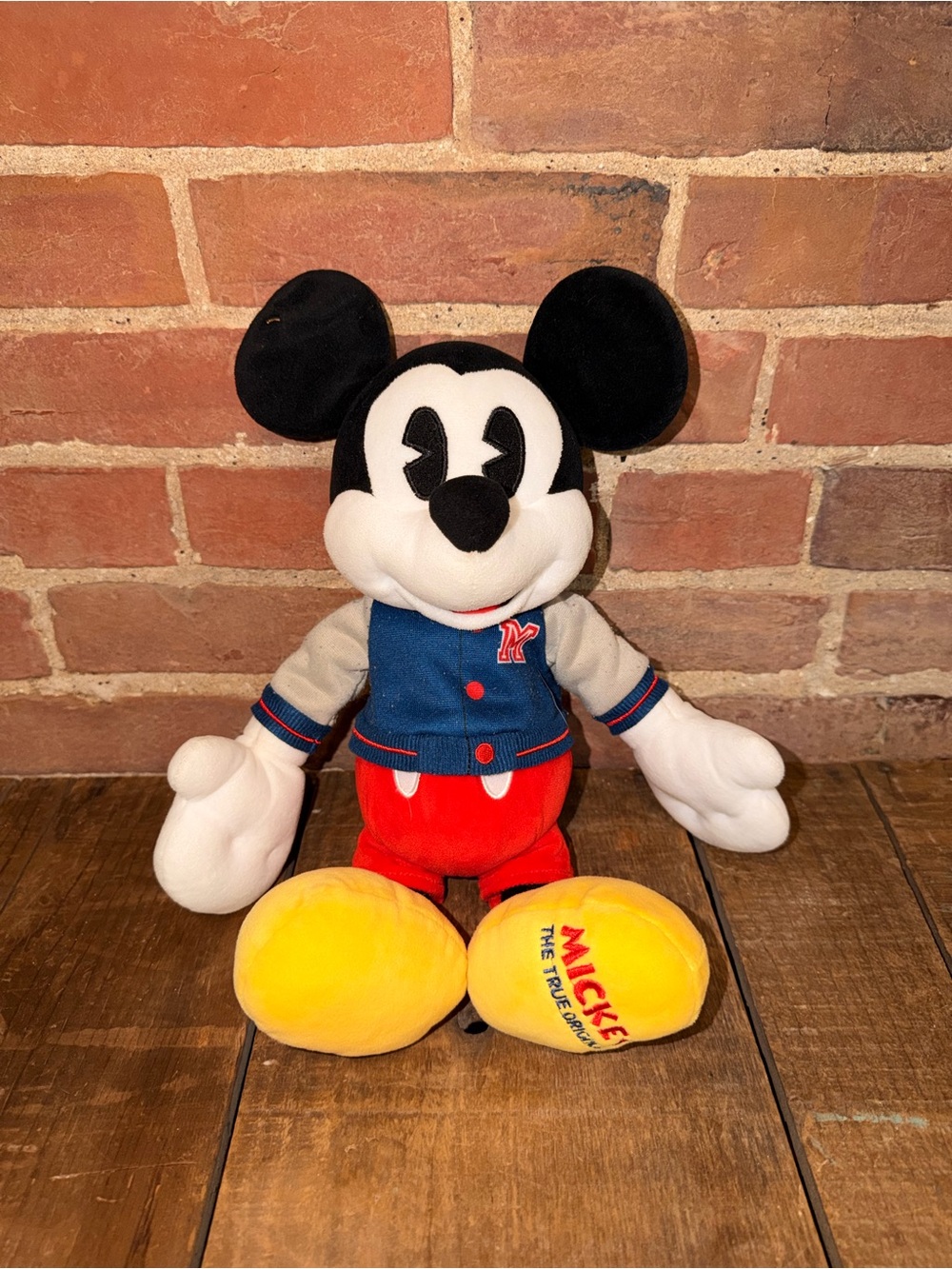 Mickey Mouse Plush Toy - Red, Blue & Yellow Kids Plush